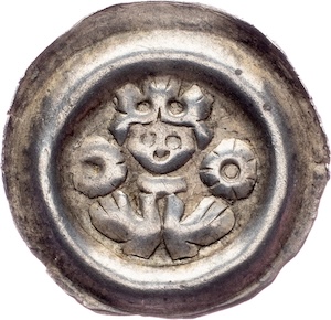 Brakteát Přemysl Otakar II. 2